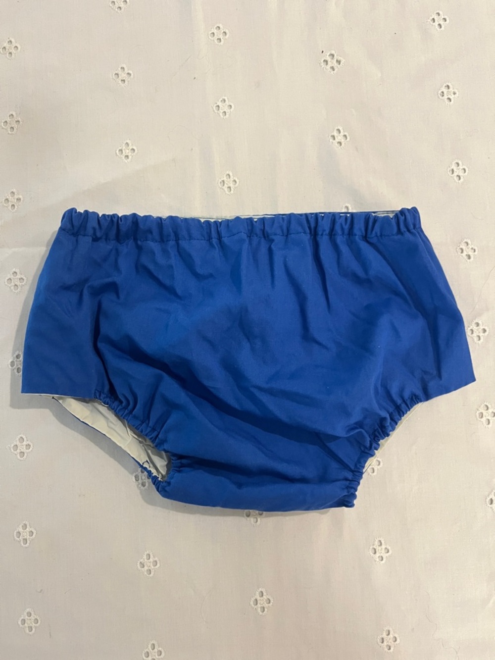 Vintage Blue Diaper Cover